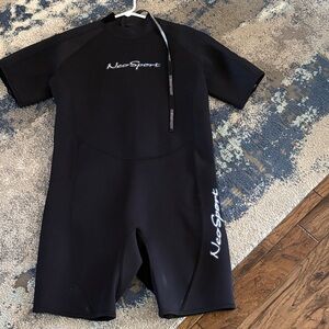 NeoSport Black Men's Swim Wetsuit